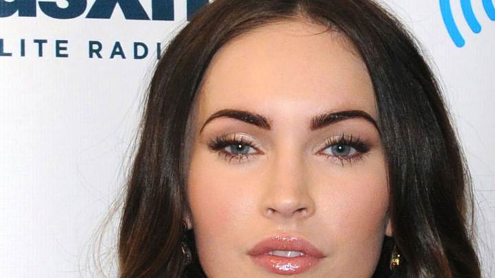 Face Closeup Of Megan Fox Visits Siriusxm Radio In Ny